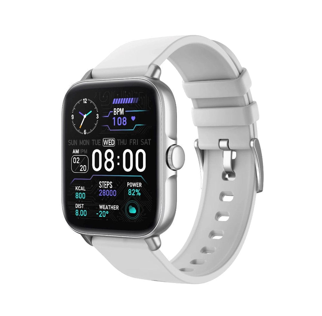 Smart Watch South Africa Watches Silver &  Quot Smartoby P28 Plus Silver& Quot with Bluetooth Calling  -- Extra Straps Availible