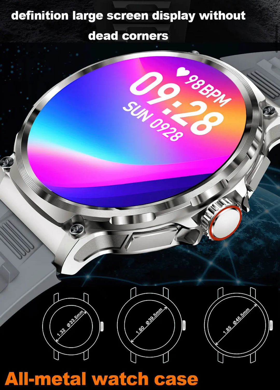 Colmi V69 Black Smart Watch- Smart Watch South Africa