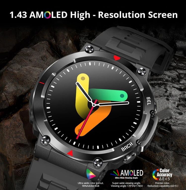 Colmi V70 Black Smart Watch- Smart Watch South Africa