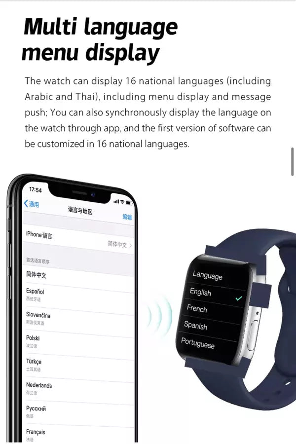 i7 Pro Max  White Extra Straps Availible Smart Watch South Africa