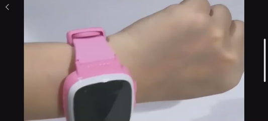 LT08 Kids Tracking GPS Smart Watch Pink