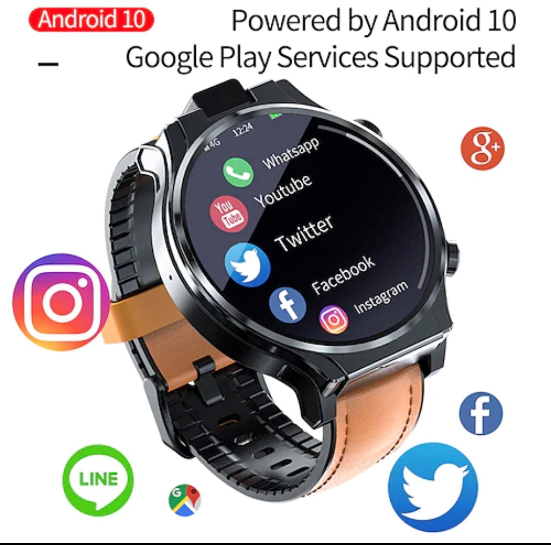 Lokmat  APPLLP7 4G Smart watch-Smart Watch South Africa 
