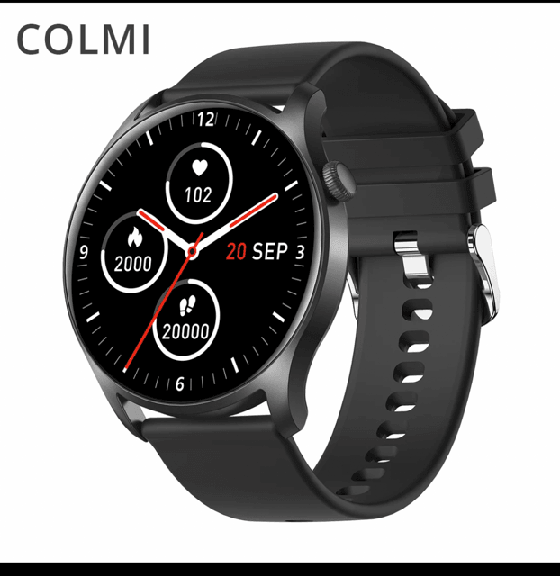 COLMI SKY 8 With Music - Black-Smart Watch South Africa 