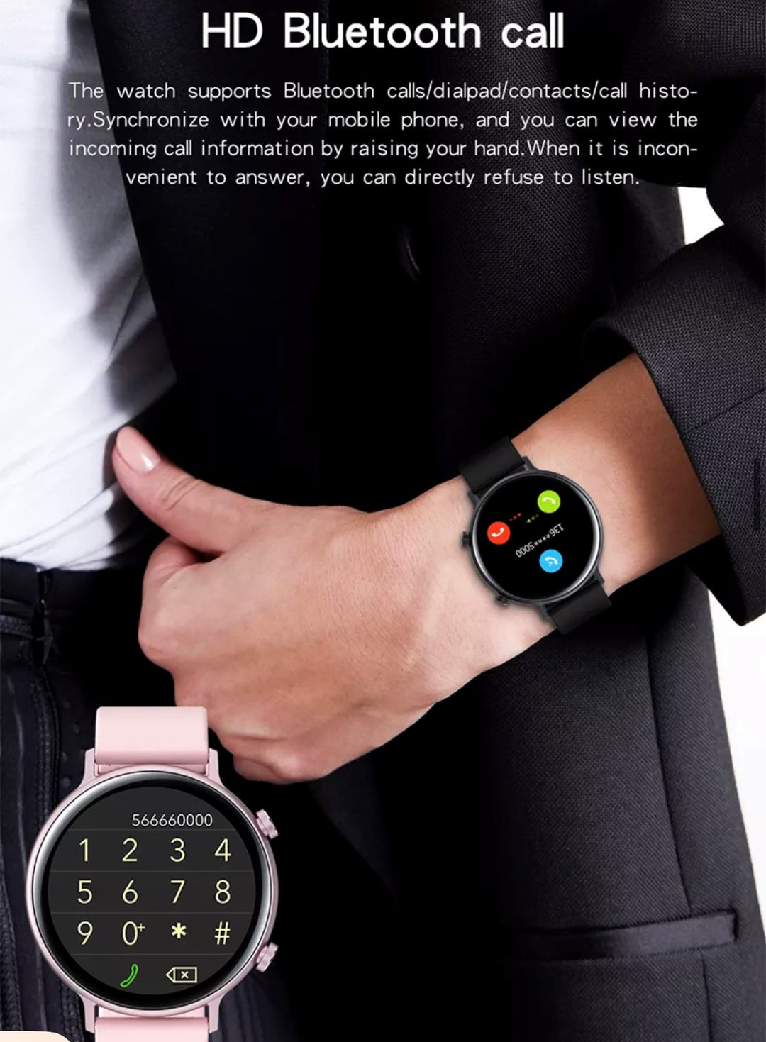 MOMIX GW33 Black Smart Watch South Africa