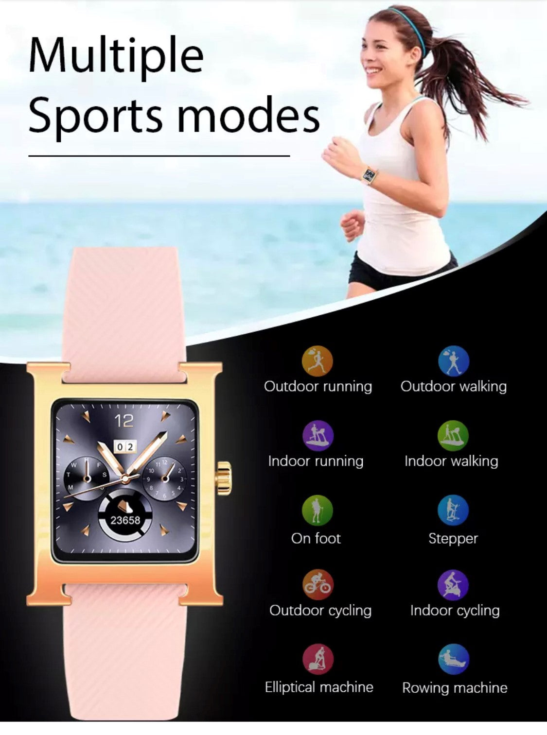 MOMIX  H1 Black Smart Watch South Africa