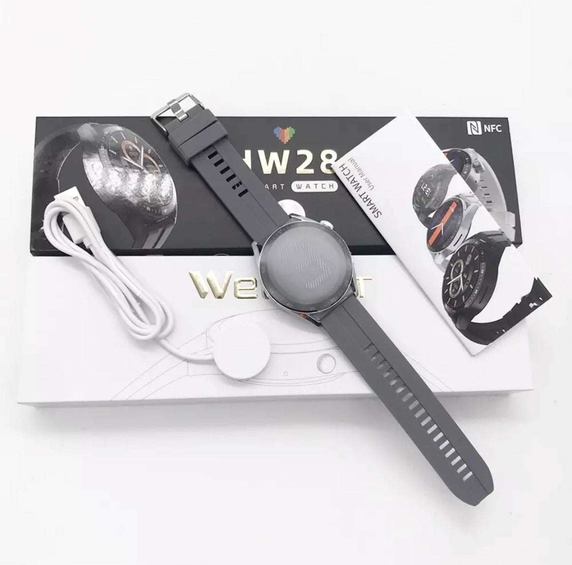 HW28 Smart Watch Orange Smart Watch South Africa