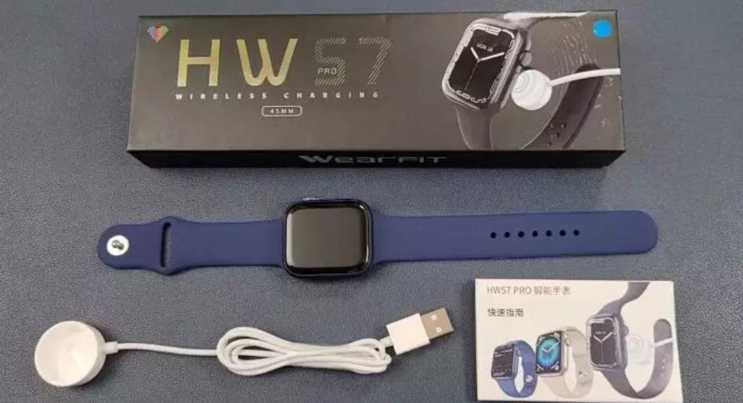 HW 57 Pro Slver- Verious Colour Straps Availible at R68 Each. Smart Watch South Africa