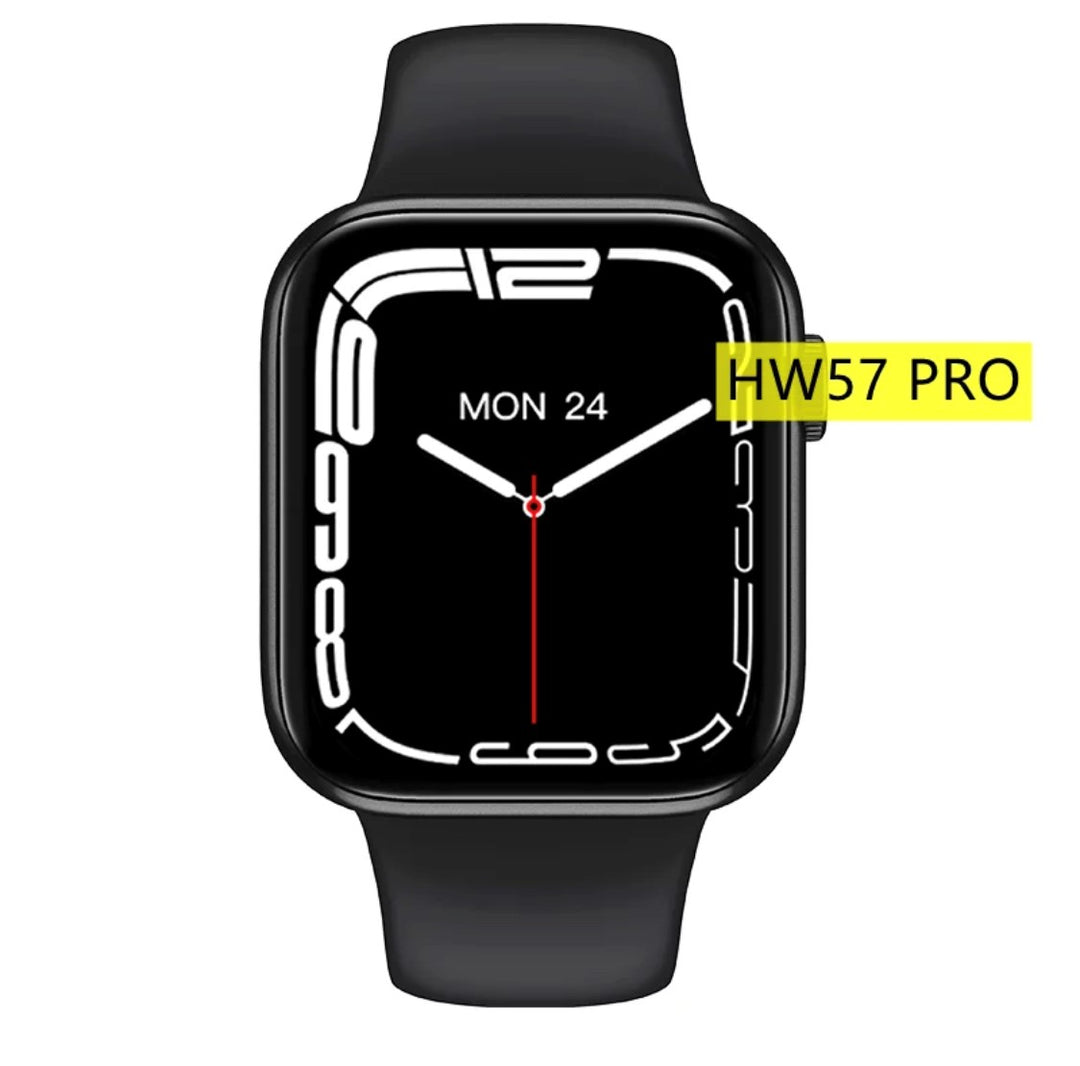 HW 57 Pro Black-- Verious Colours Straps Availible R68 Each. Smart Watch South Africa