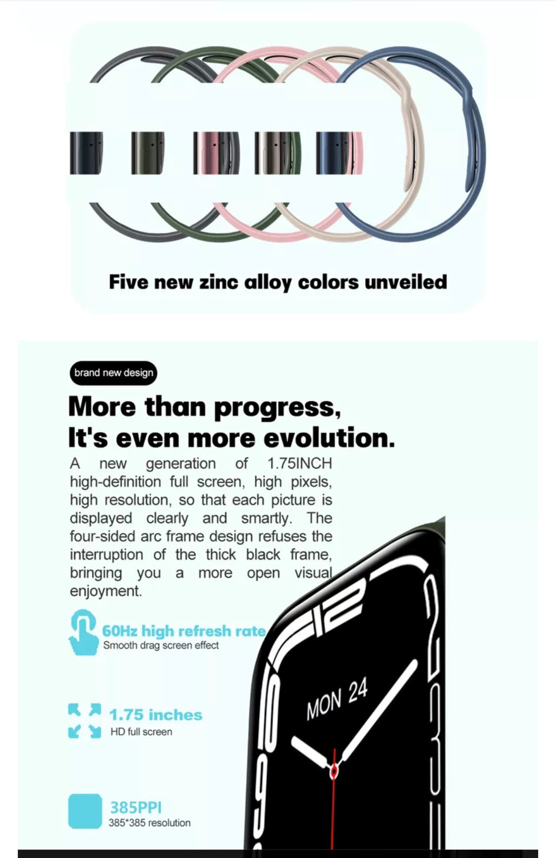 N78 Pro --Silver  ---Verious Colours Extra Straps availible R68 Each. Smart Watch South Africa