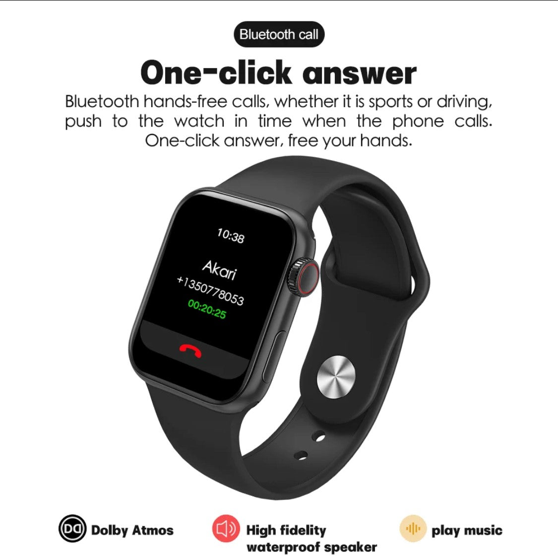 N78 PLUS New--- Black--Verious Colours Extra Straps Availible R70 each. Smart Watch South Africa 