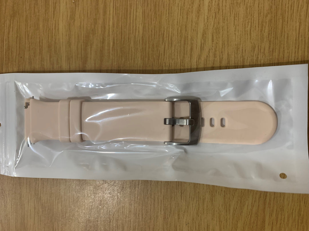 Light Pink Silicone Soft Strap 2,5CM standad at pin Smart Watch South Africa