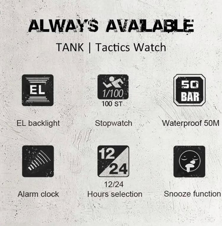 North Edge Tank Black Smart Watch South Africa