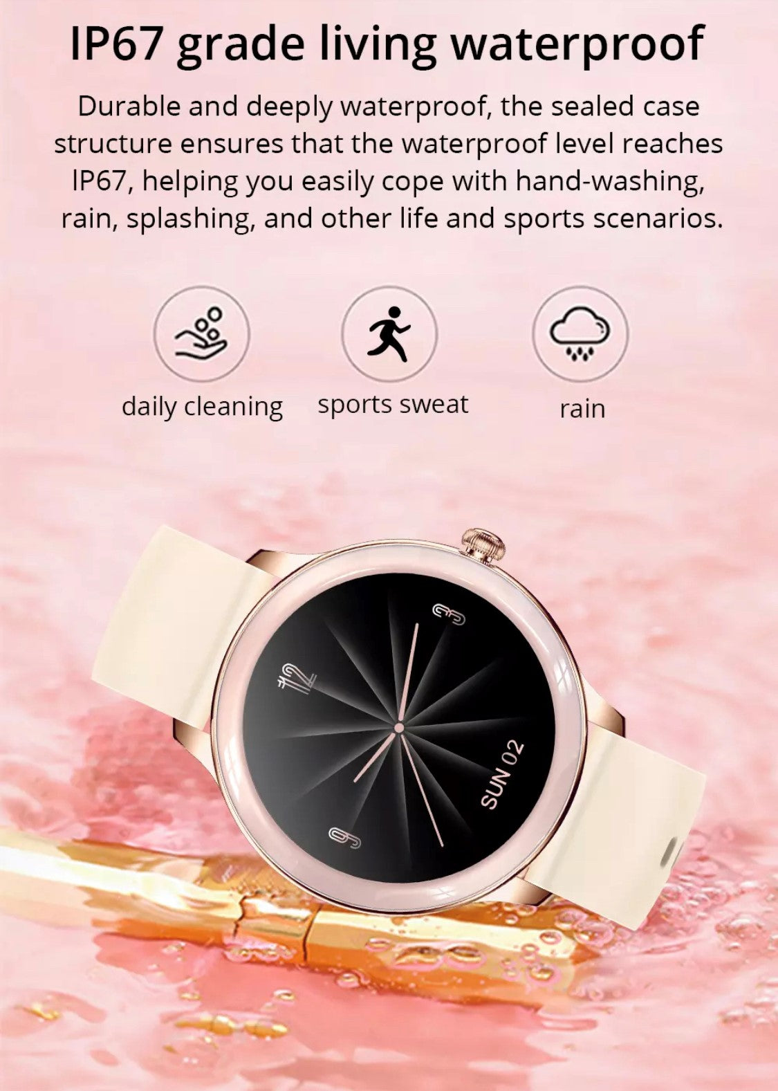Colmi V33 Pink Smart Watch South Africa